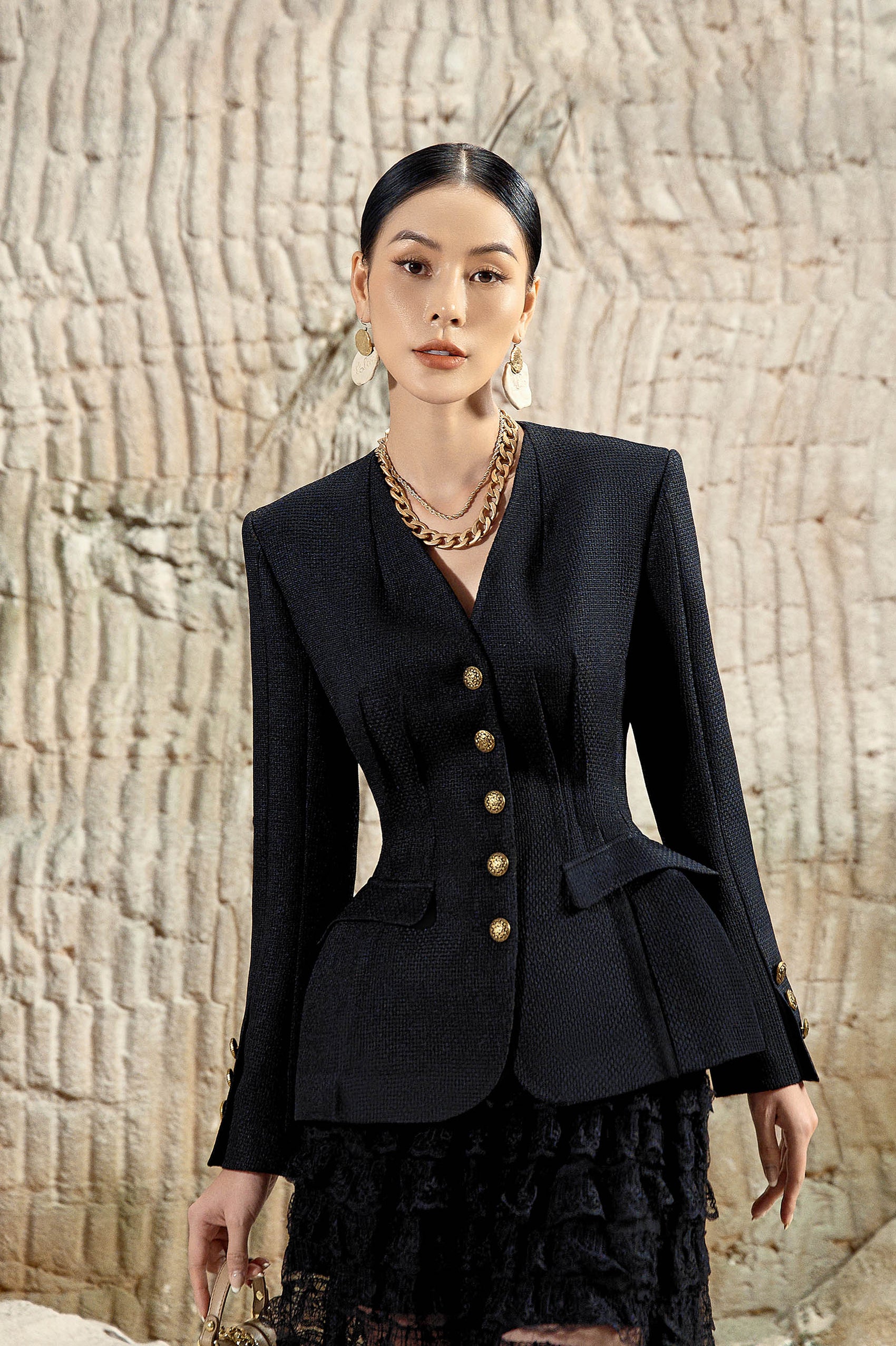 Tight Waist Classic Vest