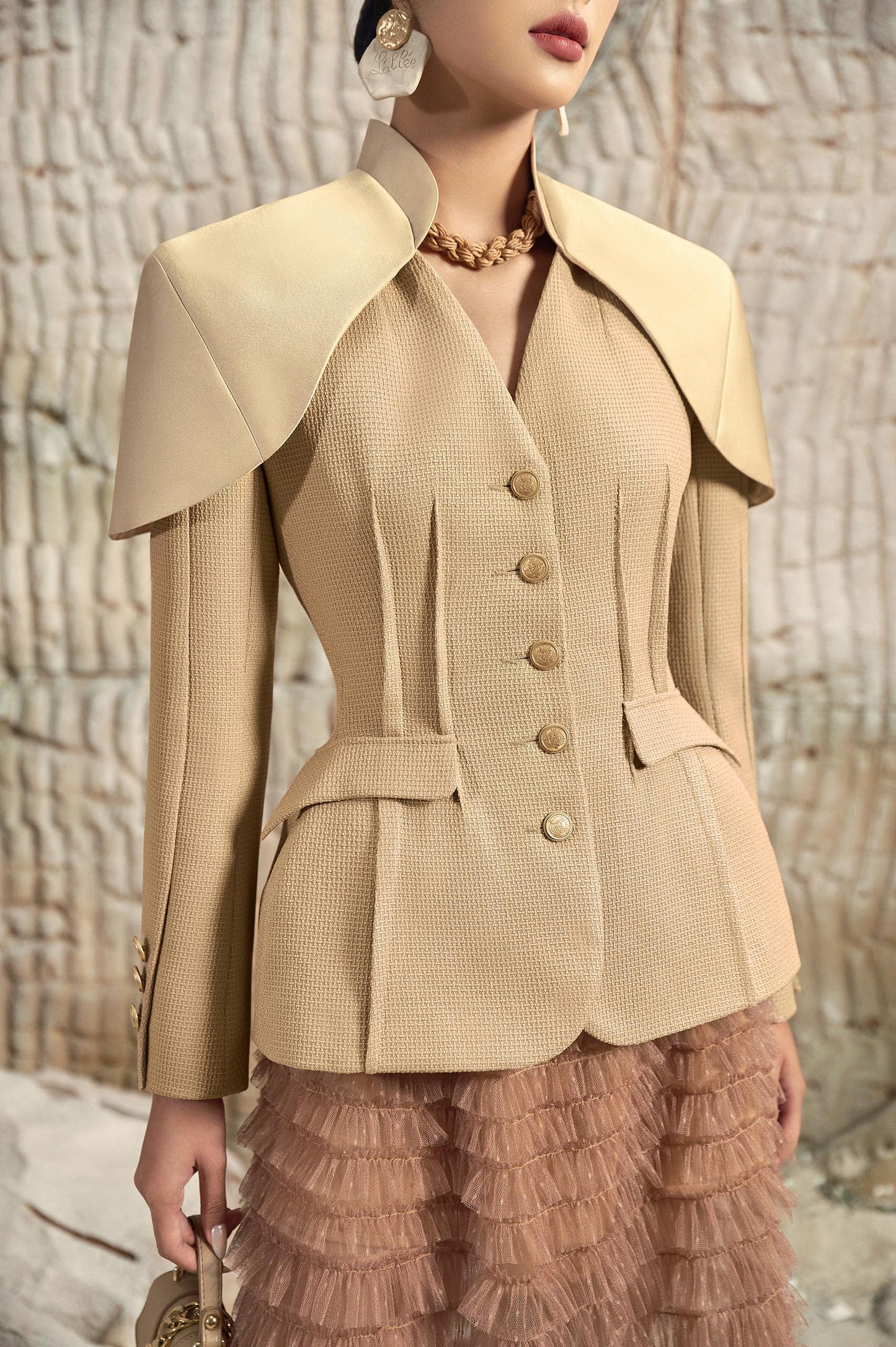 Tight Waist Classic Vest