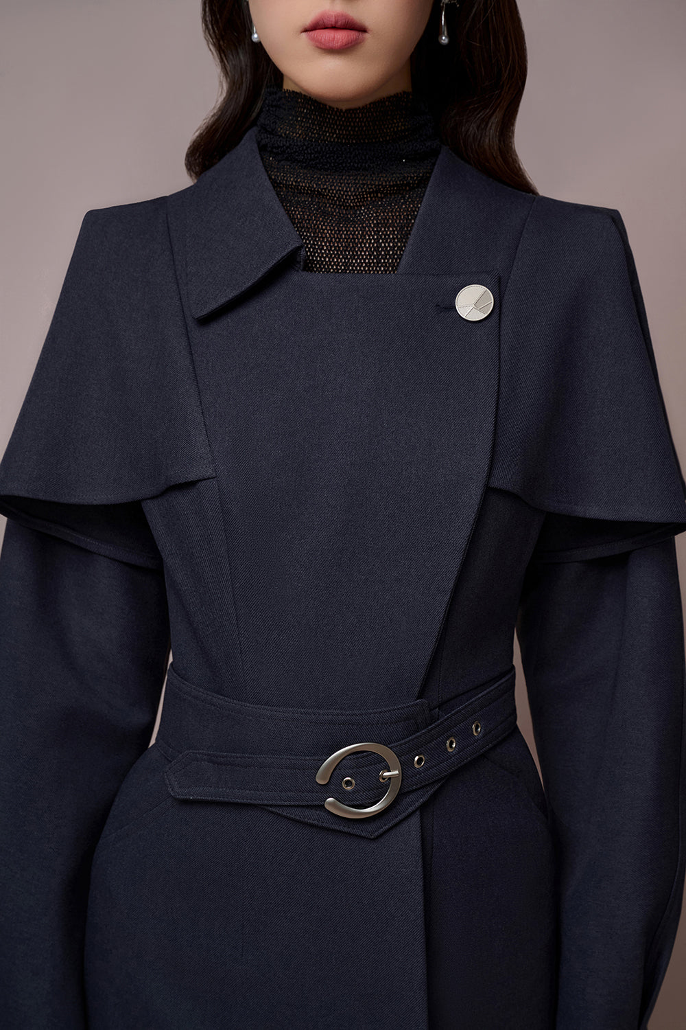 Bellona Bat Sleeves Overcoat