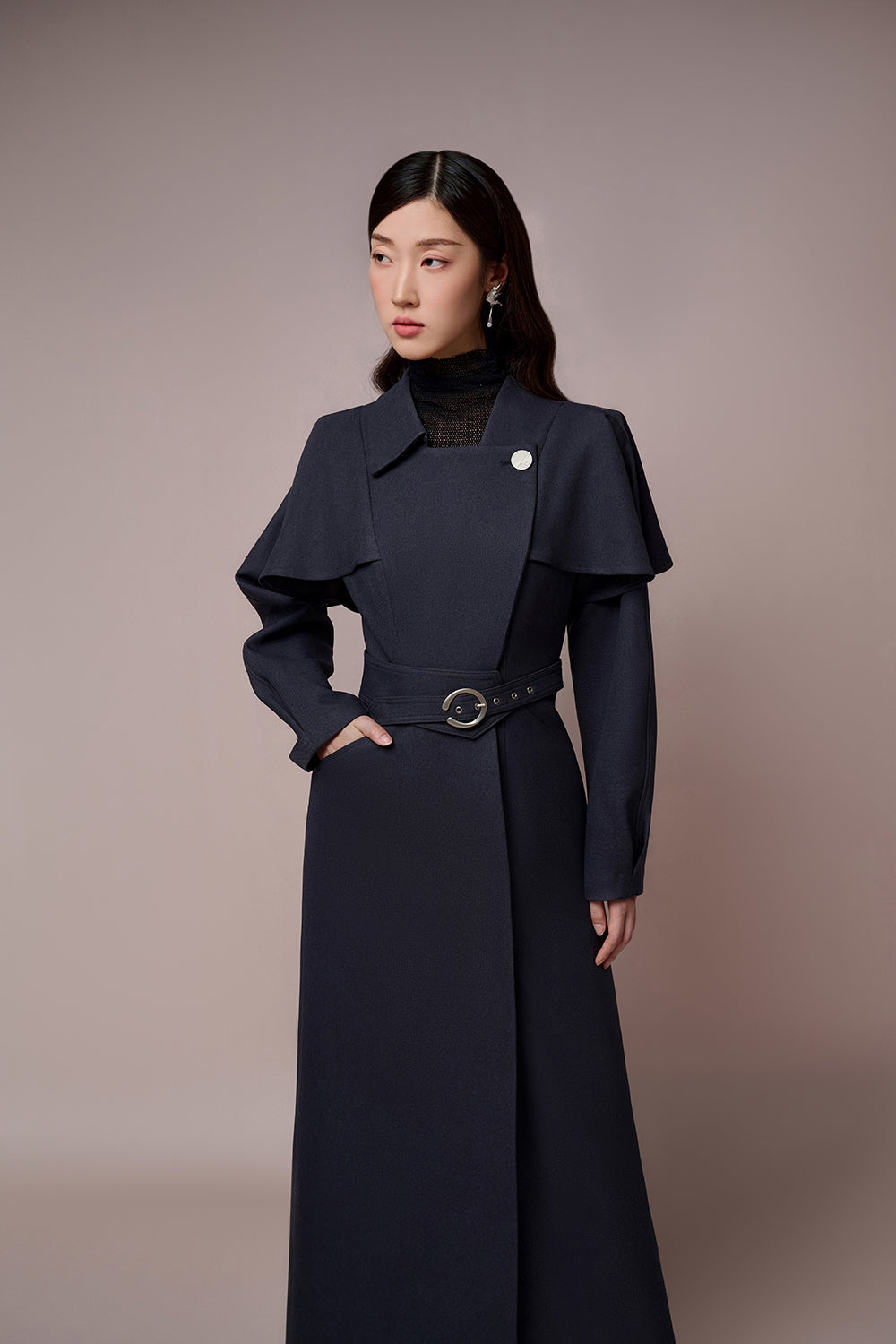 Bellona Bat Sleeves Overcoat