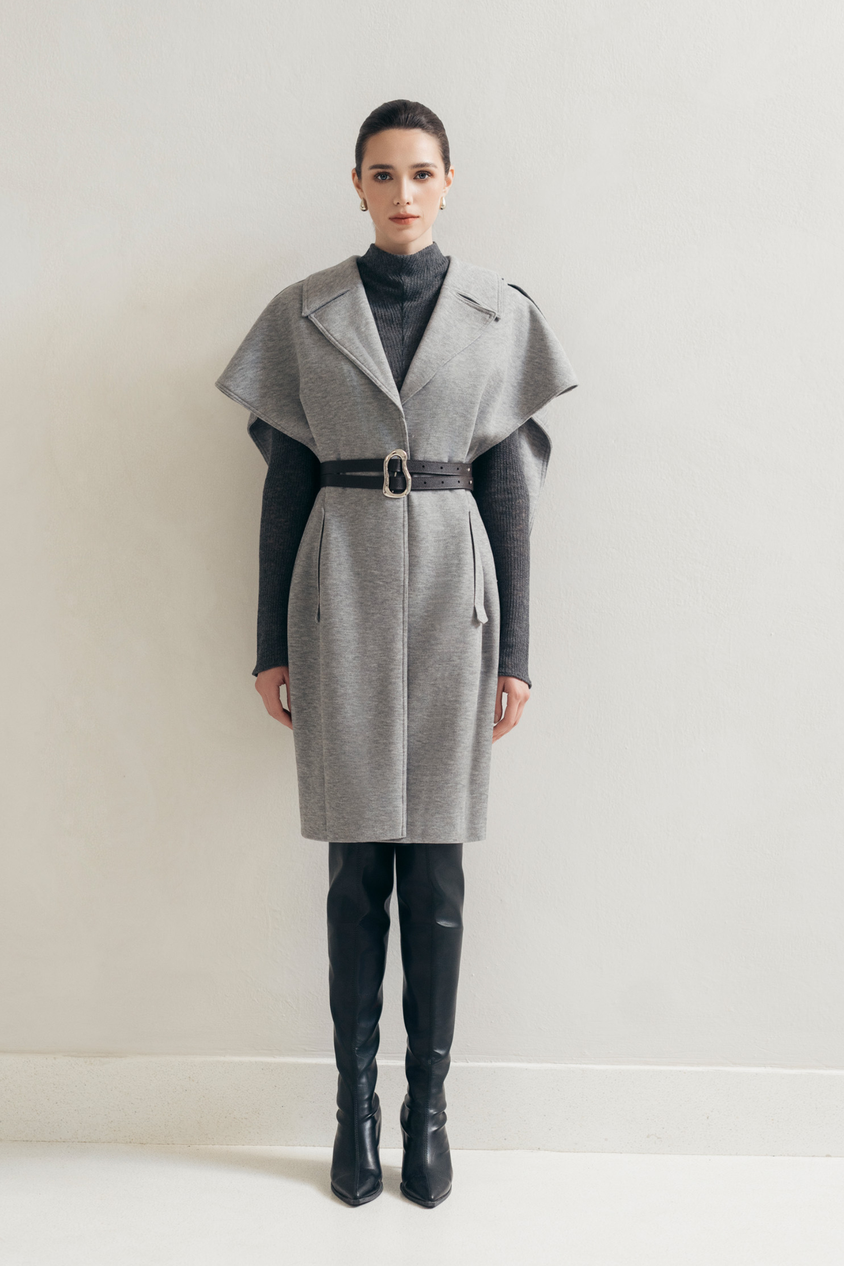 Cocoon Coat Set Design