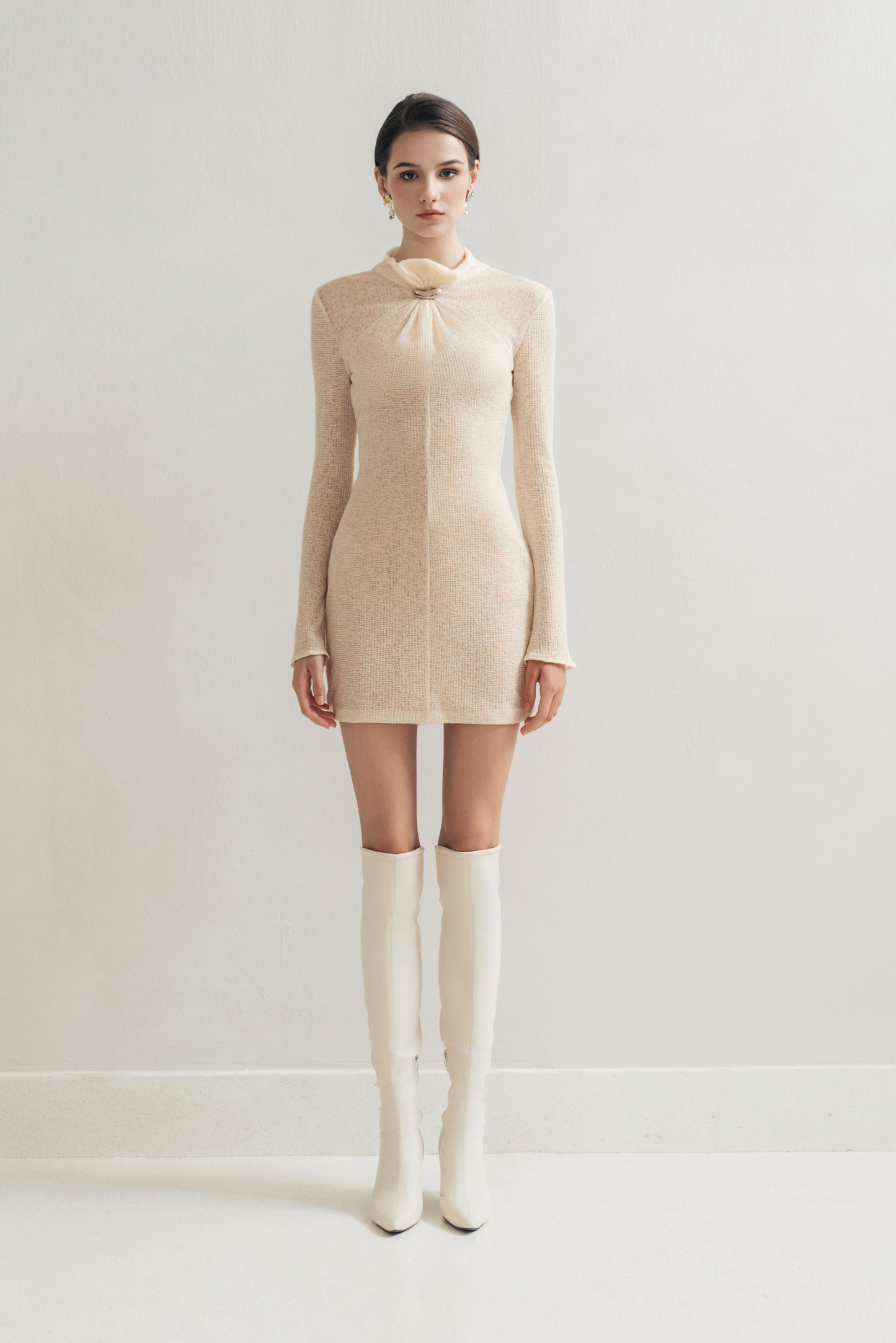 U Blazer Set with Dress