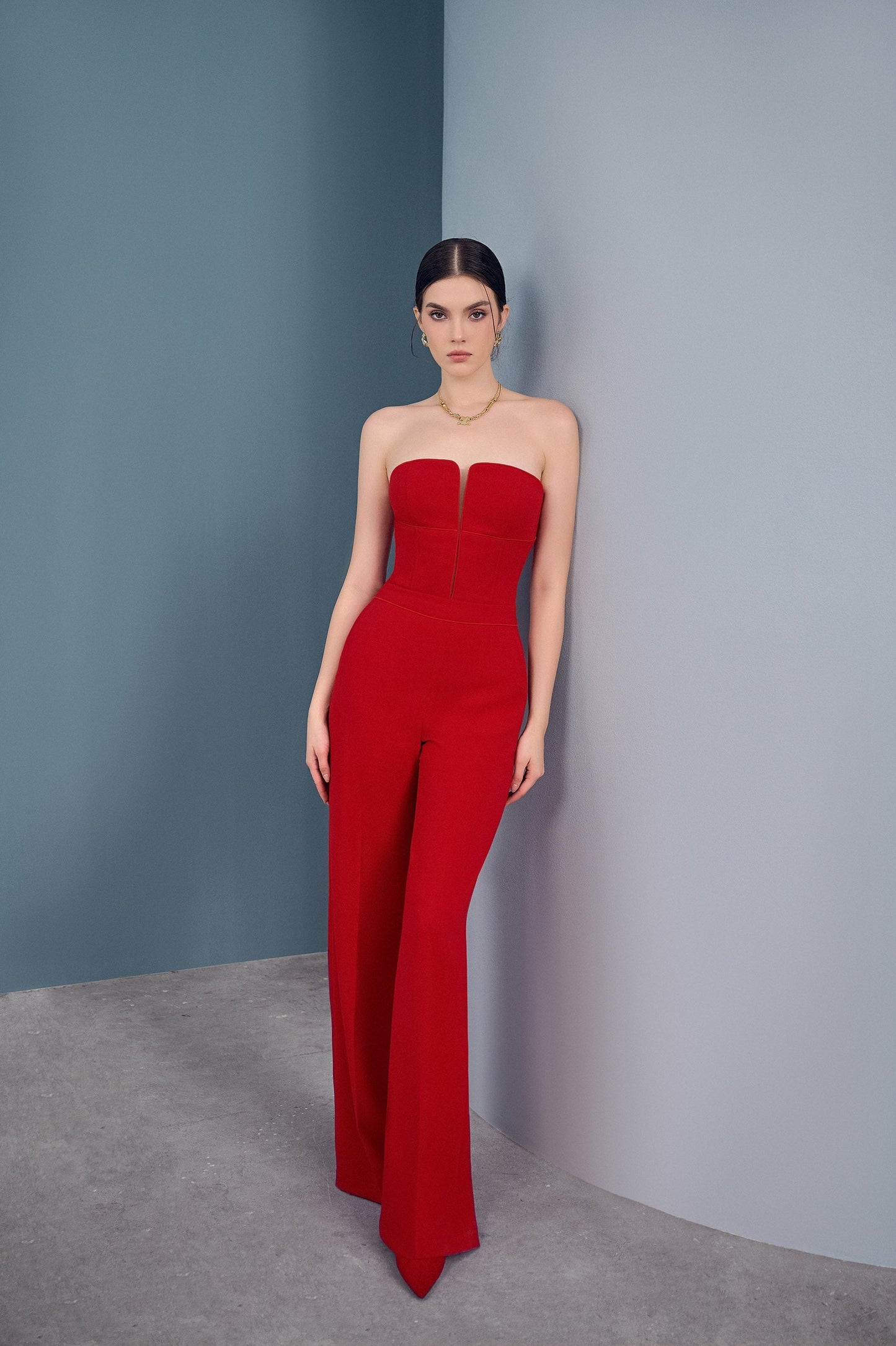 Navy Scarlet Classic Set Design