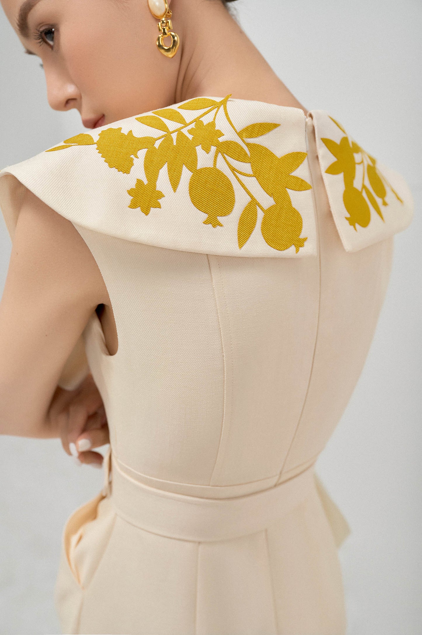 Square Collar Dress