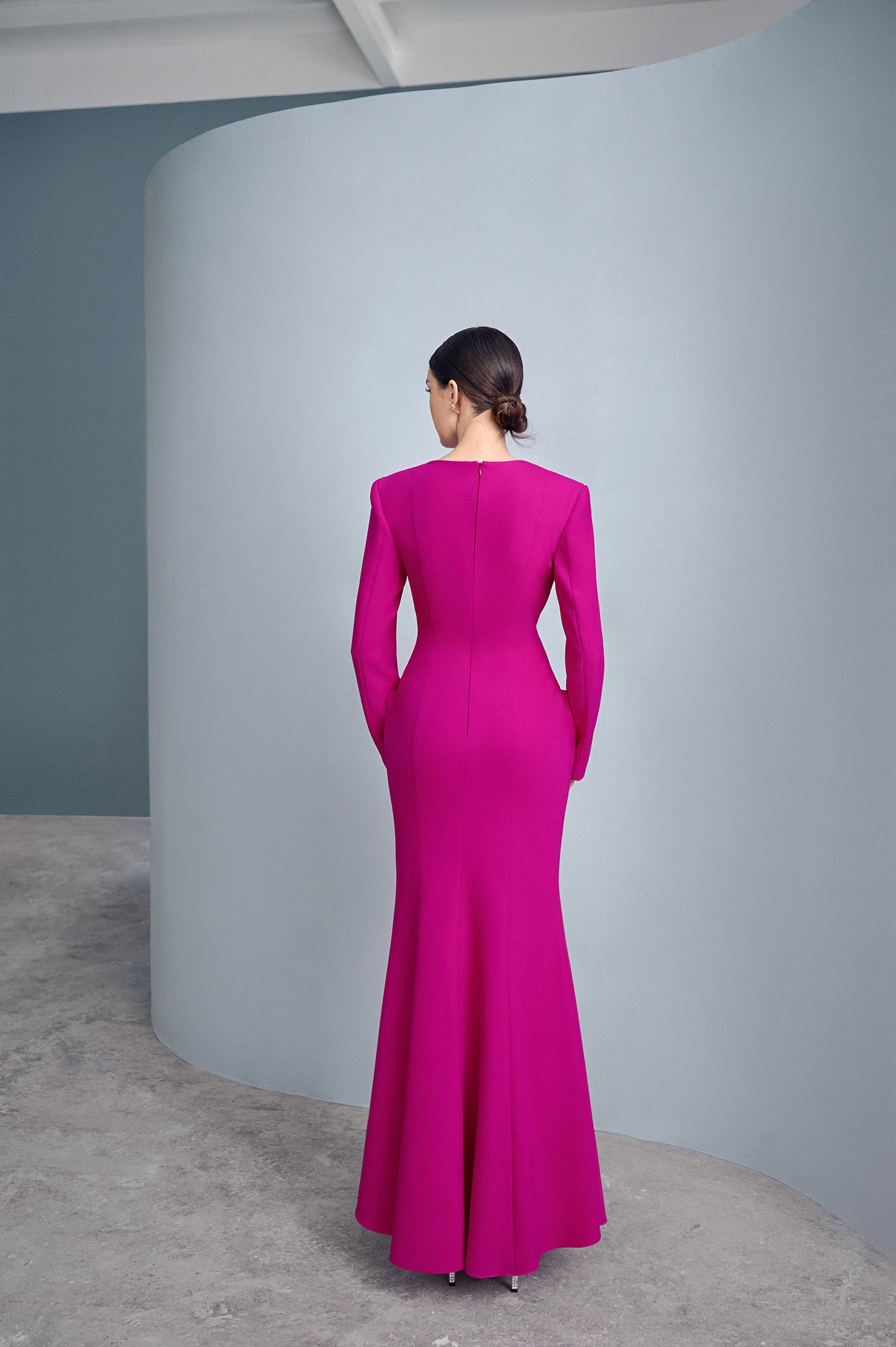 Harmony Asymmetrical Slit Dress