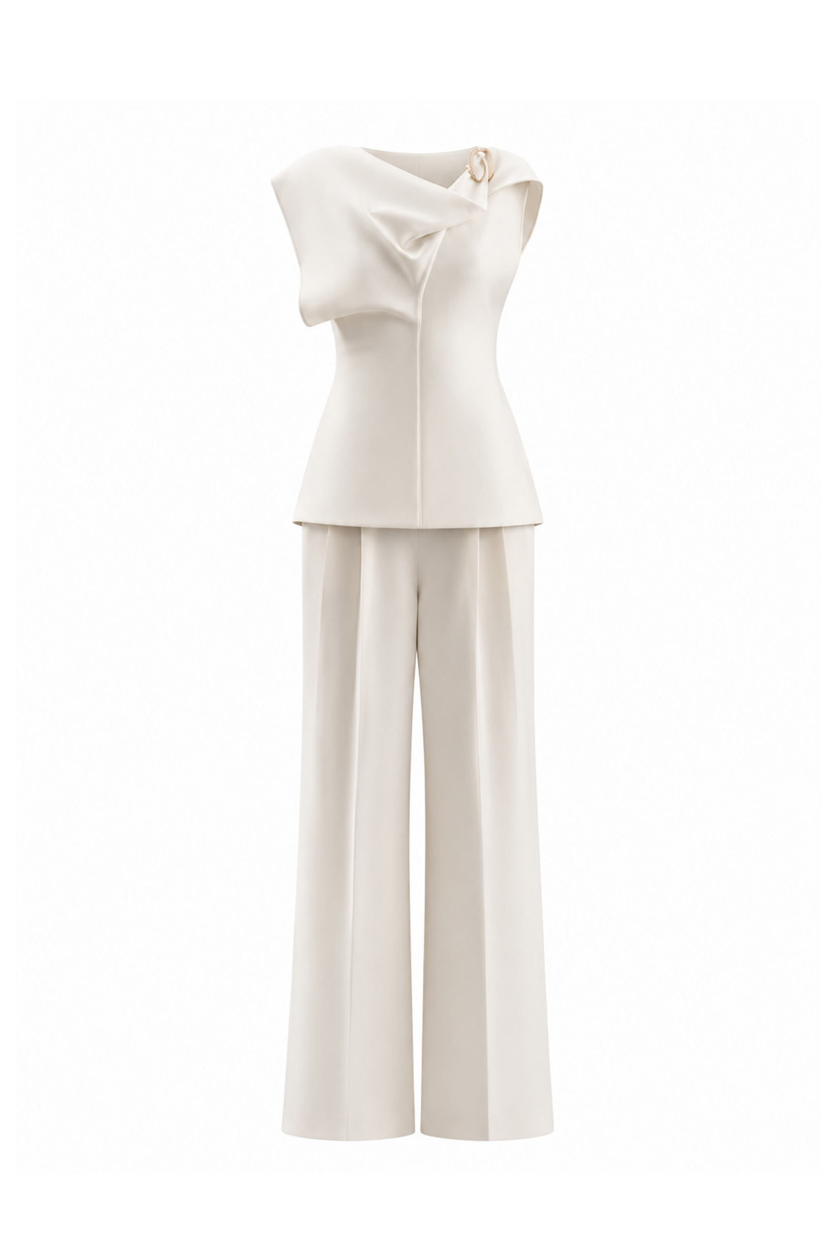 Asymmetrical Cape Sleeves Set