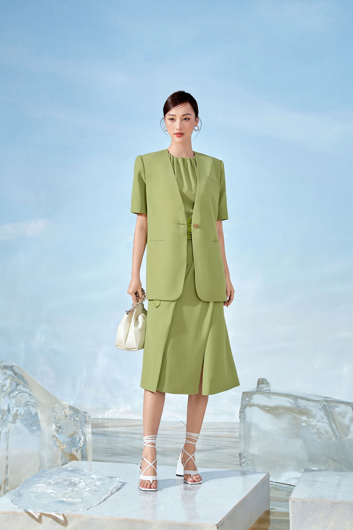 Prairie Split Collar Blazer image 0