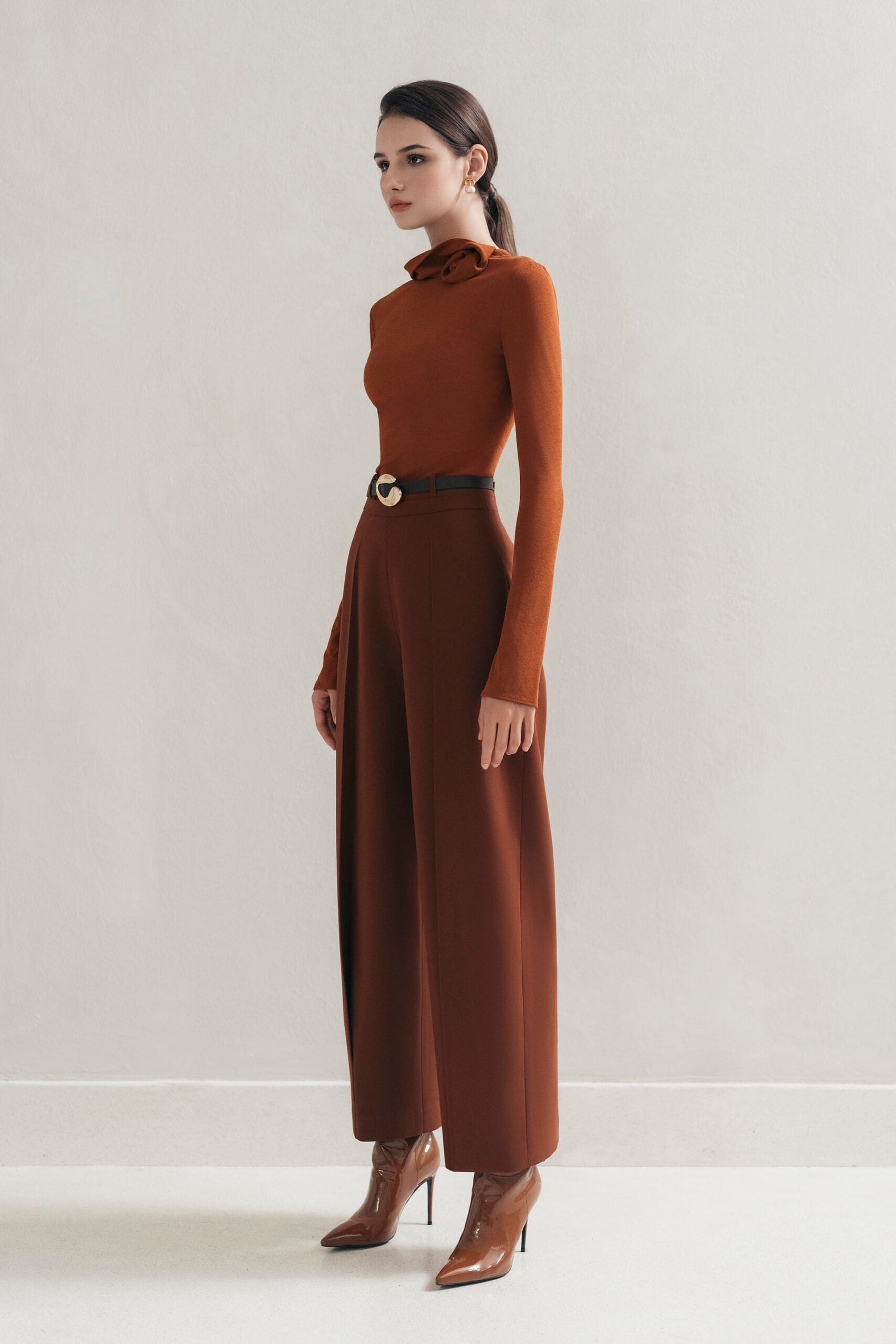 Orange Cocoon Pants image 2
