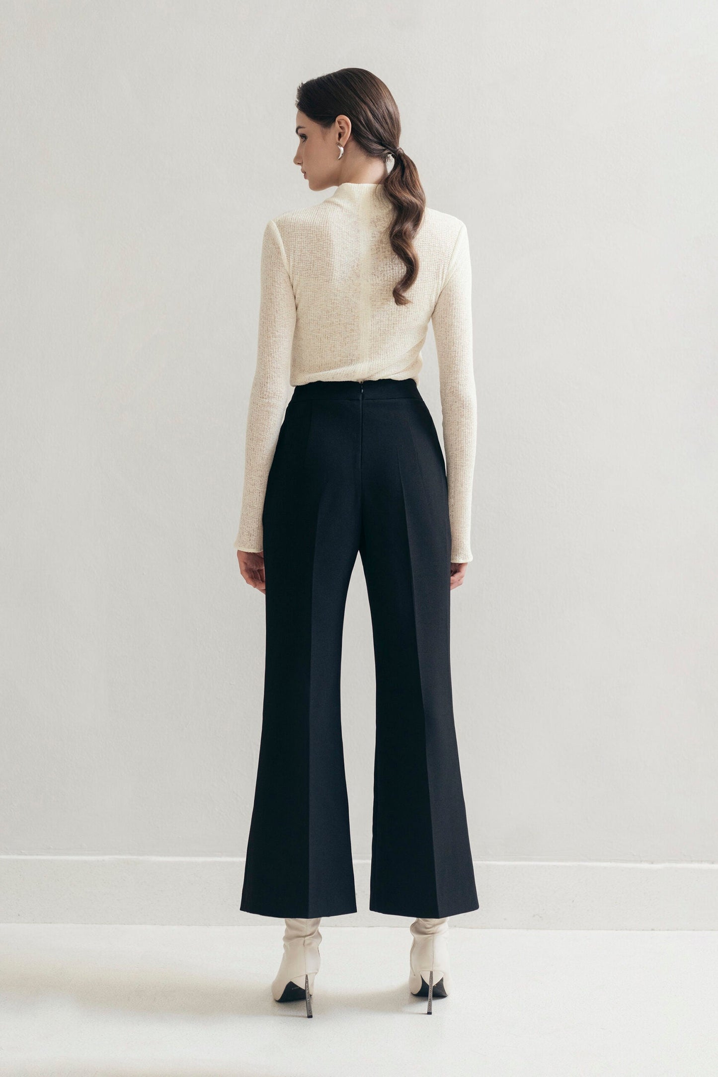 Black Fit Trousers image 2