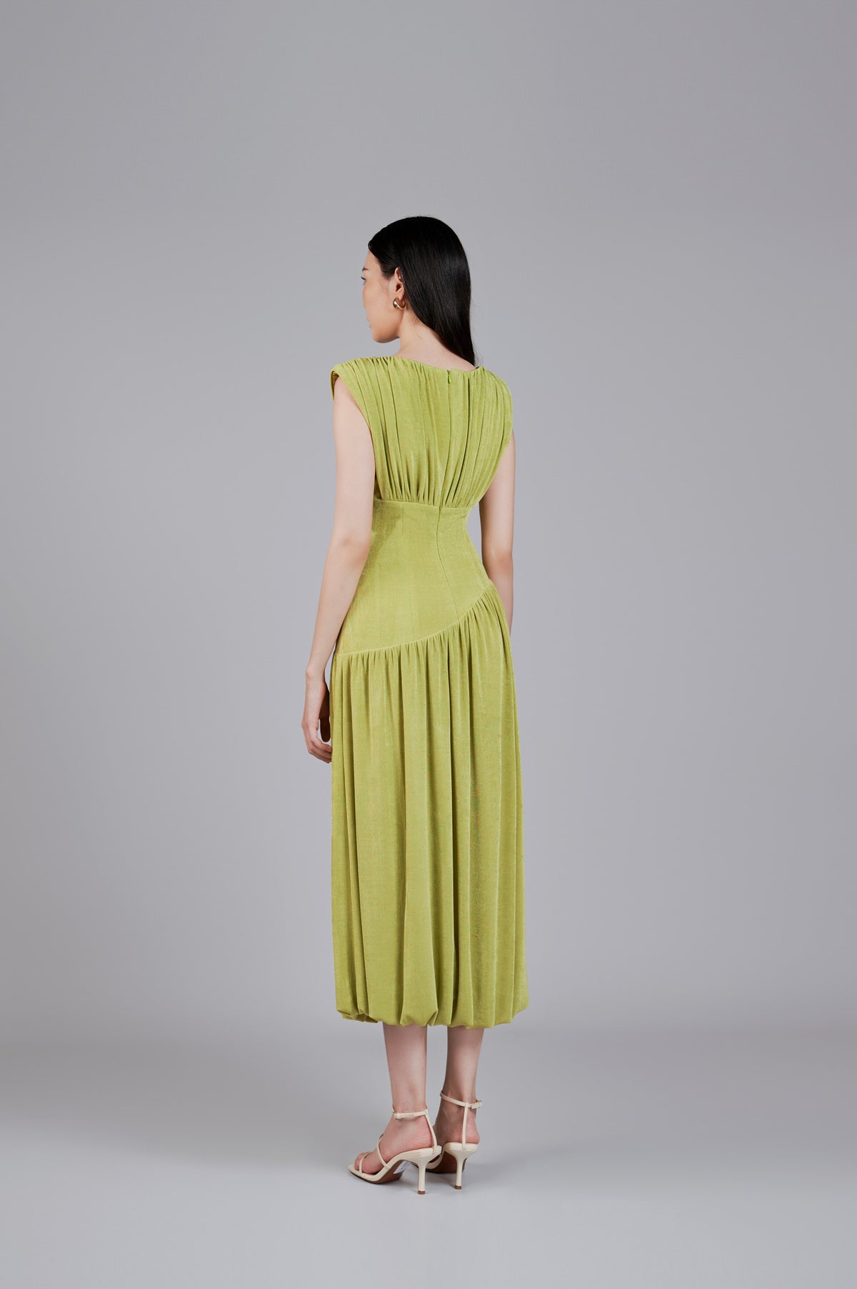 Emily Avocado Dress