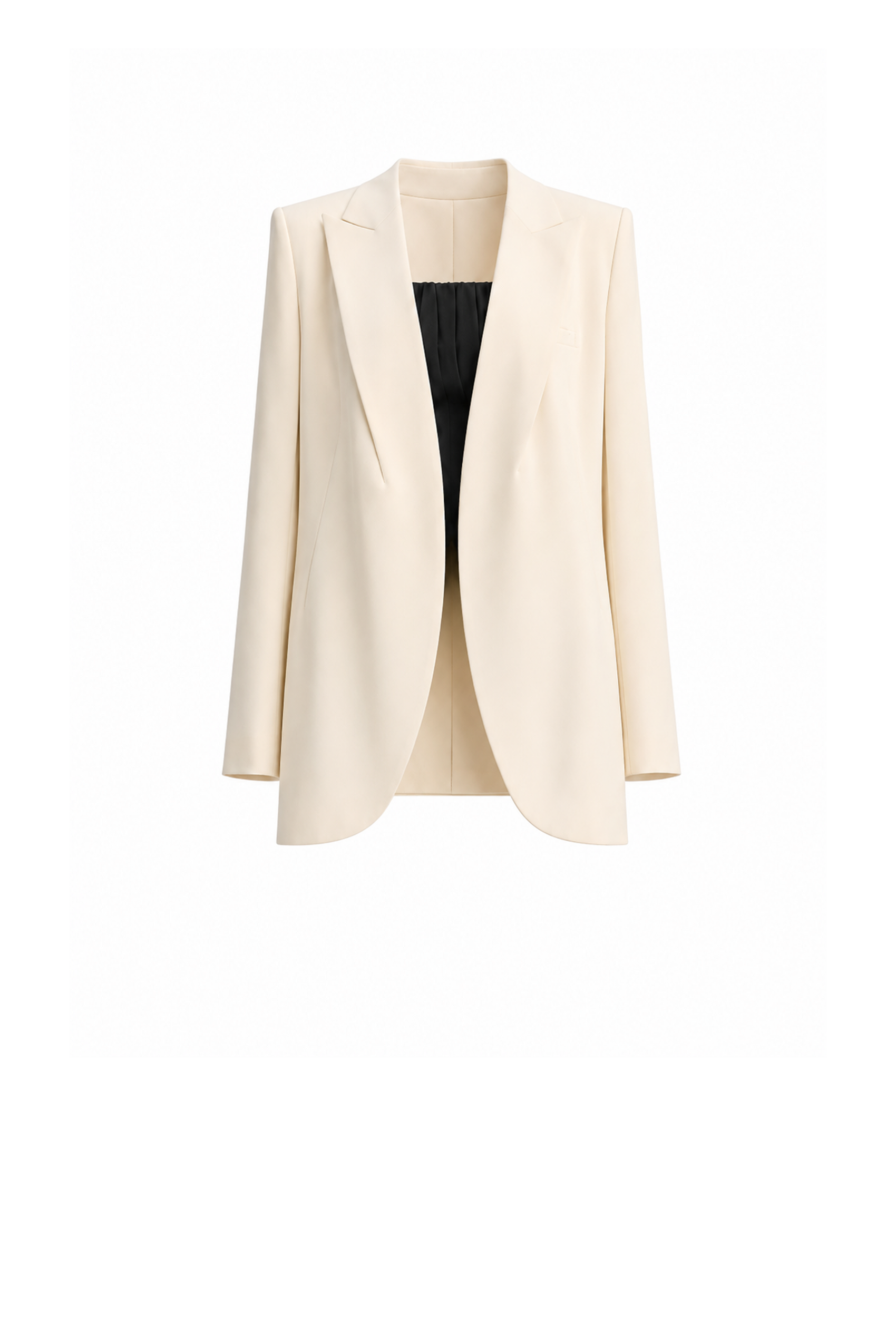 Ivory Straight Blazer